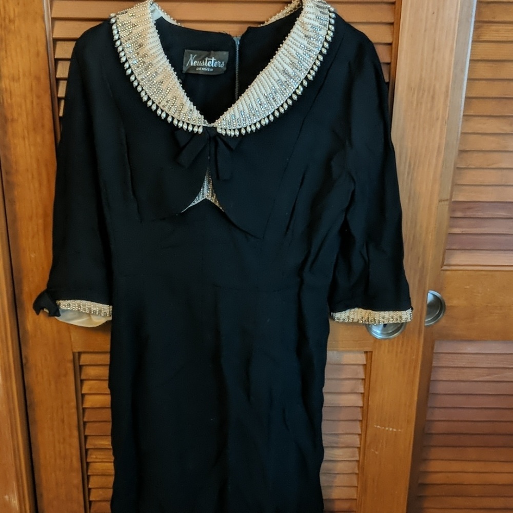 Neusteters Denver Vintage Black Dress Size S